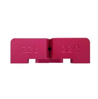 Geleideblok, 2.2mm, rood, Ripley Miller