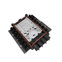 Lasmof BPEO S1, 4x kabelinvoer, 12x lascassette, Corning
