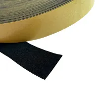 Ruban mousse, 15x1mm, rouleau 30m, noir