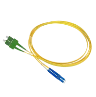 Patchkabel duplex SM, LC/PC-SC/APC, 1.8mm, 5m