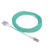 Jarretière optique duplex OM3, LC/PC-SC/PC, 1.8mm, 25m