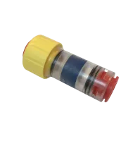 Connector, gasblock, 16/12mm