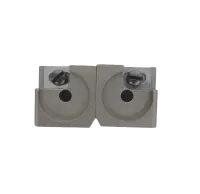 Bloc de guidage, 4.0mm, gris, Ripley Miller
