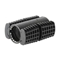 Koppeling, deelbaar, 32mm, EBM, Gabocom