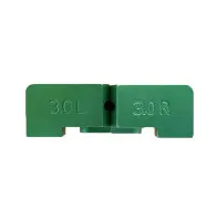 Bloc de guidage, 3.0mm, vert, Ripley Miller