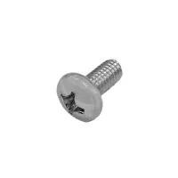 Vis à tête cylindrique bombée M6x12, DIN 7985, 100 pièces