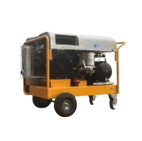 Compressor KPM 27, Benzine, Schroef, 2500l/min, 10 bar, KTC