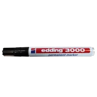 Permanent marker, 3mm, zwart