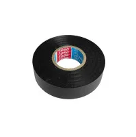 Isolatietape, 19mm, zwart, 25m, Tesa