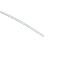 HDPE geleide buis, 10/8mm, transparant met witte streep