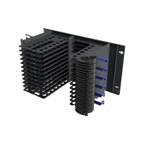LISA chassis, 6HE, zwart