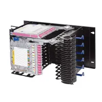 LISA chassis, 6HE, zwart