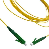 Jarretière optique simplex SM, LC/APC-LC/APC, 1,2 mm, 4,5 m