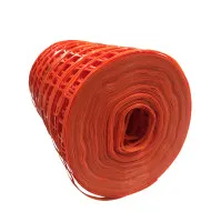 Grille d'avertissement en fibre de verre, 300mm, rouleau de 100m, orange