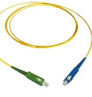 Patchkabel simplex SM, SC/APC-SC/PC, 1.8mm, 3m