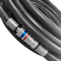Tuyau d'air MicroFlow/NanoFlow, 3/8inch, supersoft, avec raccords CEJN, 10m, Fremco