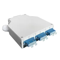 Rail DIN, 6-fois, SM, SC/PC, duplex, complet