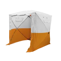 Tente de soudage, orange, 2,0 x 2,0 x 1,9 m
