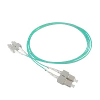 Patchkabel duplex OM3, SC/PC-SC/PC, 1.8mm, 9m