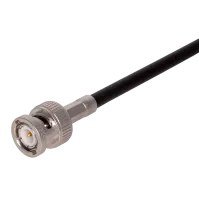 Connecteurs, droit, 50 Ohm, BNC/mâle, Huber+Suhner (11 BNC-50-4-29/133NE)