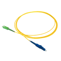 Patchkabel simplex SM, LC/PC-SC/APC, Grade C, 1.2mm, 4.5m