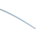 HDPE geleide buis, 10/8mm, transparant met blauwe streep