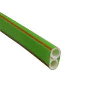 Microtube 2x14/10mm, vert (Delta Fiber NL)