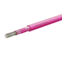 Optipack indoor kabel, LSZH, CPR B2ca, 96-voudig, 8x12F, OM4, 250um, 9.6mm, Heather Violet, Huber+Suhner