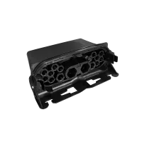 Dôme de protection d'épissures BPEO S0, 12x câble de descente, 4x cassette de soudage, Corning