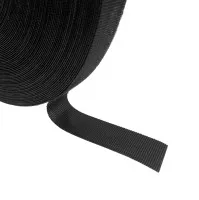 Ruban Velcro BTB, 19,05 mm, noir, rouleau de 22,9 m, Velcro
