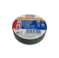 Isolatietape, 19mm, zwart, 25m, Tesa