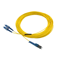 Jarretière optique duplex SM, LC/PC(uni)-SC/PC, 2.0mm, 20m