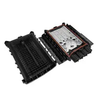 Lasmof BPEO S1, 4x kabelinvoer, 12x lascassette, Corning
