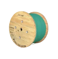 Câble en fibre de verre, colonne montante, 48 voies, 12x4, SM, G.657A1, 250um, 8.0mm, turquoise (ODF)