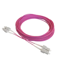 Patchkabel duplex OM4, SC/PC-SC/PC, 1.8mm, 11m