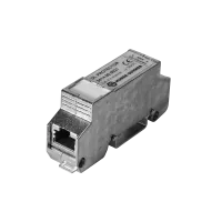 Protecteur de ligne de données, Ethernet Cat 6, canal classe E, Huber+Suhner