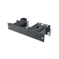 Chassis LISA, 2HE, noir