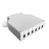 Rail DIN, 6 Fois, pour adaptateurs simplex